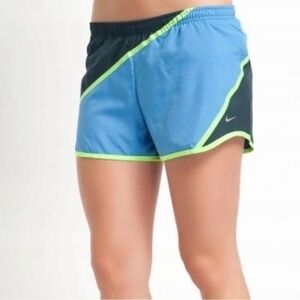 Nike Women’s Light Blue Running Shorts Size S with Mesh Lining